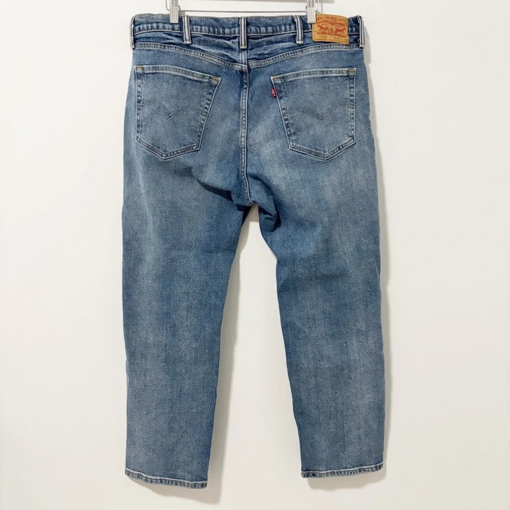 Levi's 541 Relaxed Straight Leg Jeans Mens Size‎ 38 Blue Denim